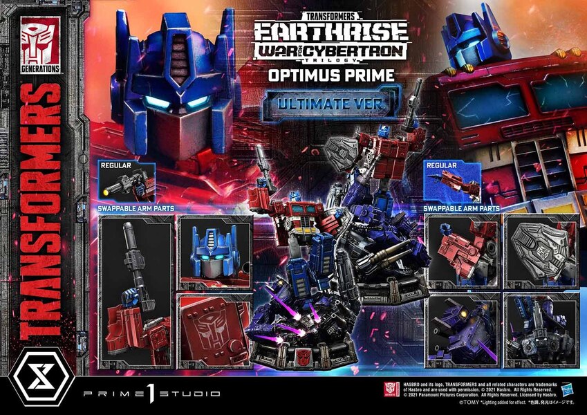 Prime 1 Studio War For Cybertron Earthrise Optimus Prime Ultimate Version  (5 of 76)